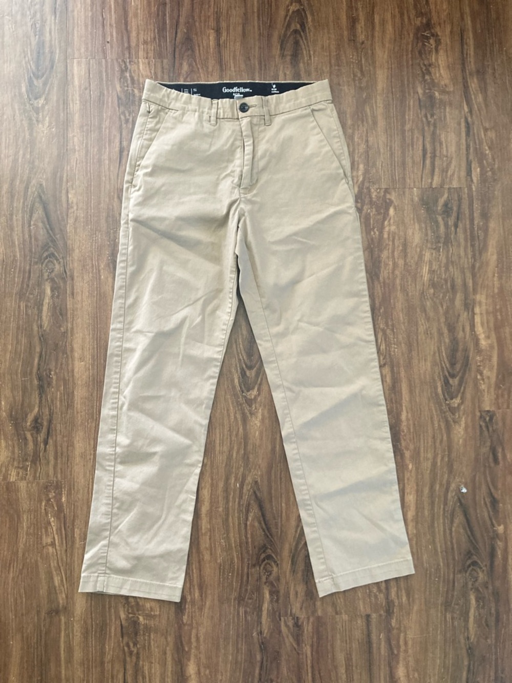 Goodfellow & Co Classic Khaki Straight Chinos Men’s Boys Size 28 Waist